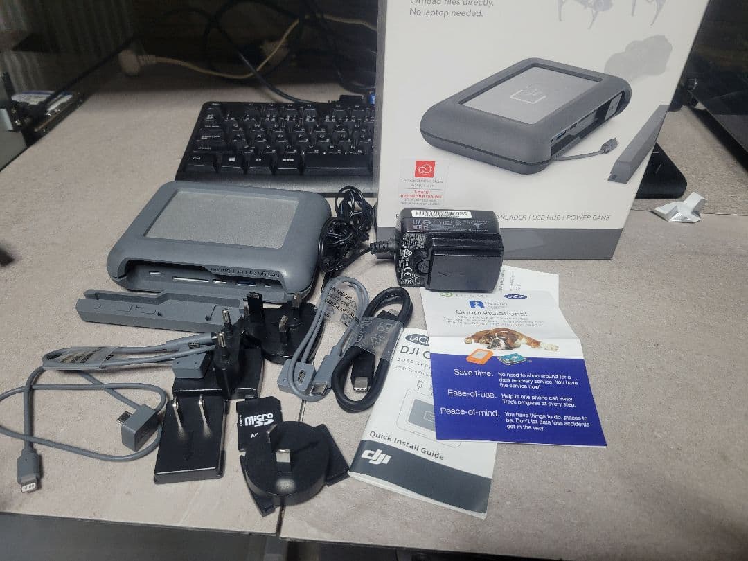 外付けハードディスク・ドライブ LaCie DJI Copilot 2TB BOSS SERIES HDD