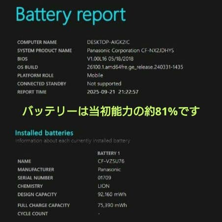 設定済✨️レッツノートCF-NX2✨️Win11/i5/SSD/オフィス2024