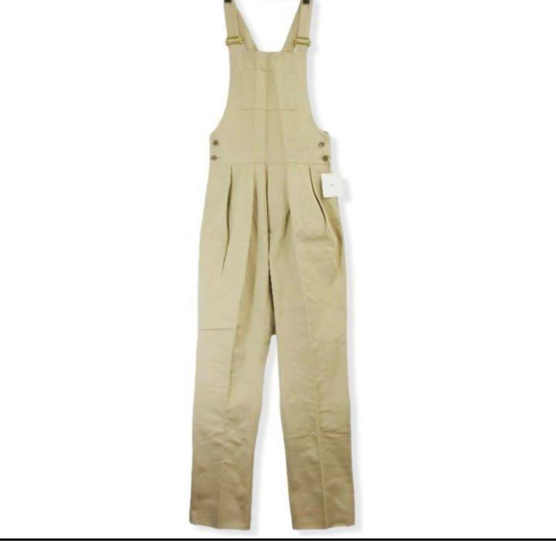 あ*じ様 NEAT オーバーオール　ベージュ