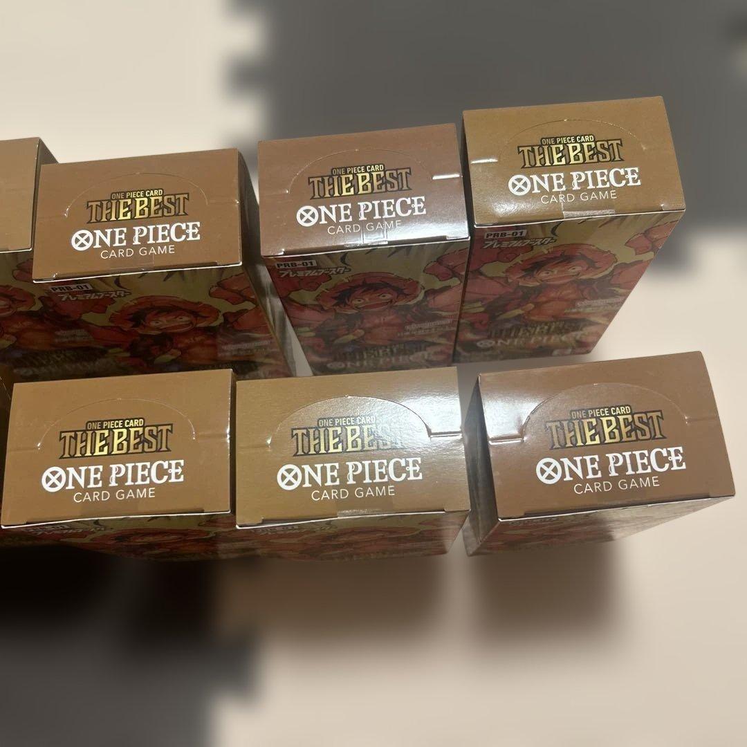ワンピースカード　THE BEST ザベスト　10BOX 新品未開封