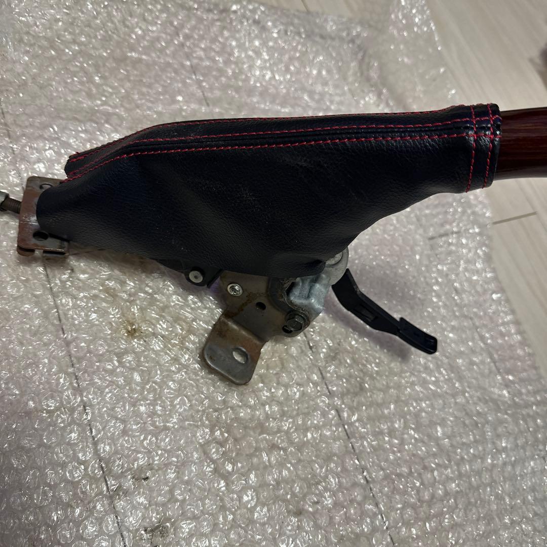 ミラジーノ　L700S ウッド　木目　サイドブレーキレバー