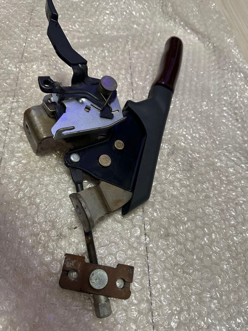 ミラジーノ　L700S ウッド　木目　サイドブレーキレバー