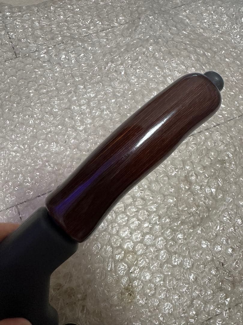 ミラジーノ　L700S ウッド　木目　サイドブレーキレバー