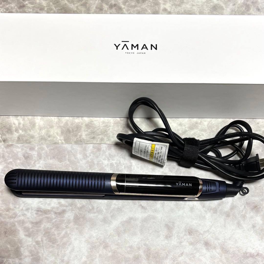 ヤーマン スムースアイロンフォトイオン ネイビー YJHB0L ヘアアイロン