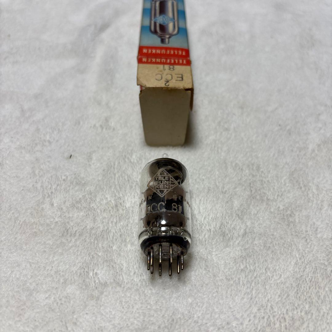 テレフンケン　ECC81 真空管　ダイヤマーク