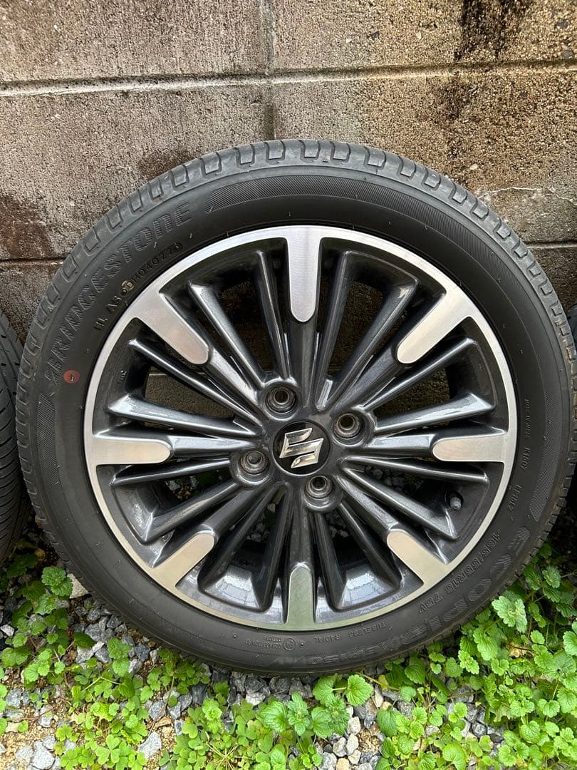 スズキ 15インチ ホイールセット エコピア