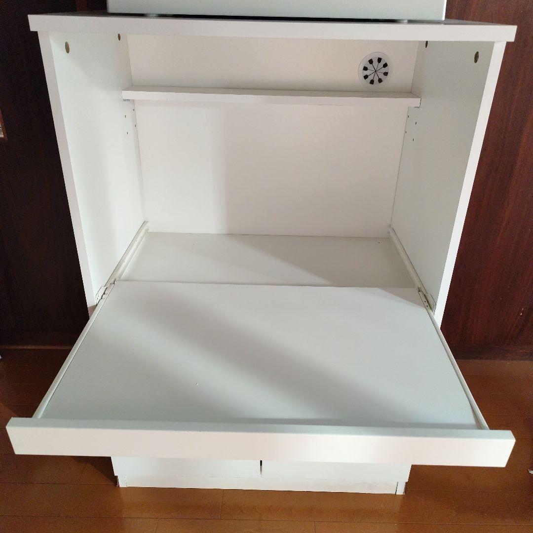 引き取り限定 【おしゃれ】白3点セット