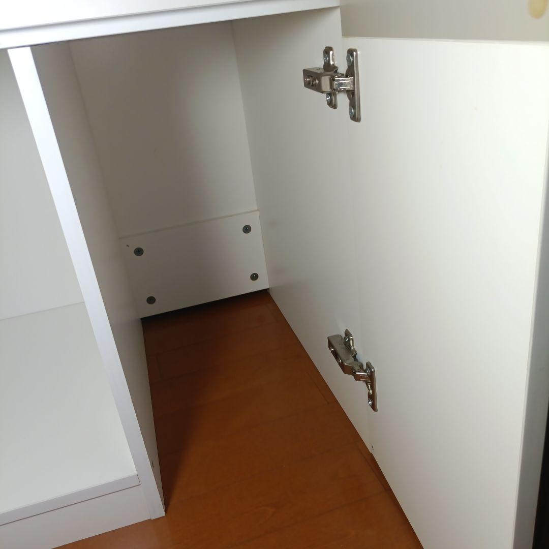 引き取り限定 【おしゃれ】白3点セット