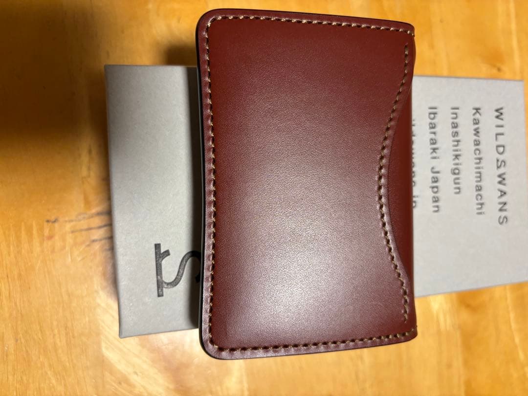 新品未使用ワイルドスワンズ ロイドヴァッシュ タング ルージュ　アイレット