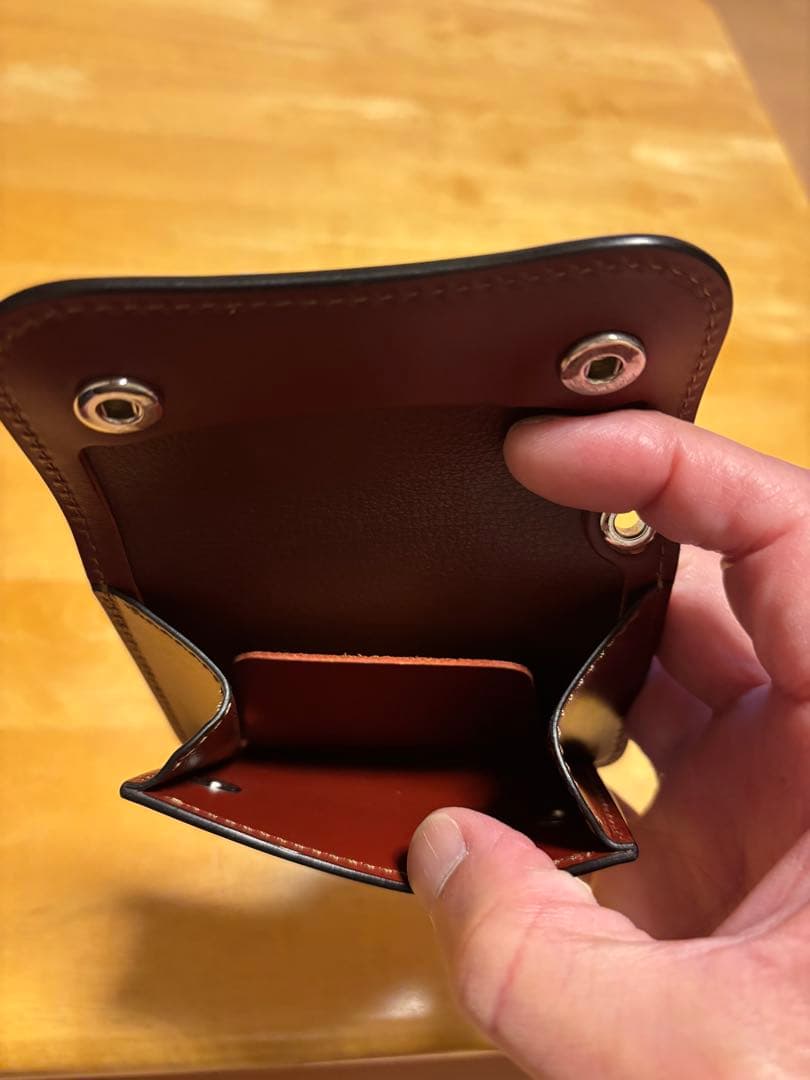 新品未使用ワイルドスワンズ ロイドヴァッシュ タング ルージュ　アイレット