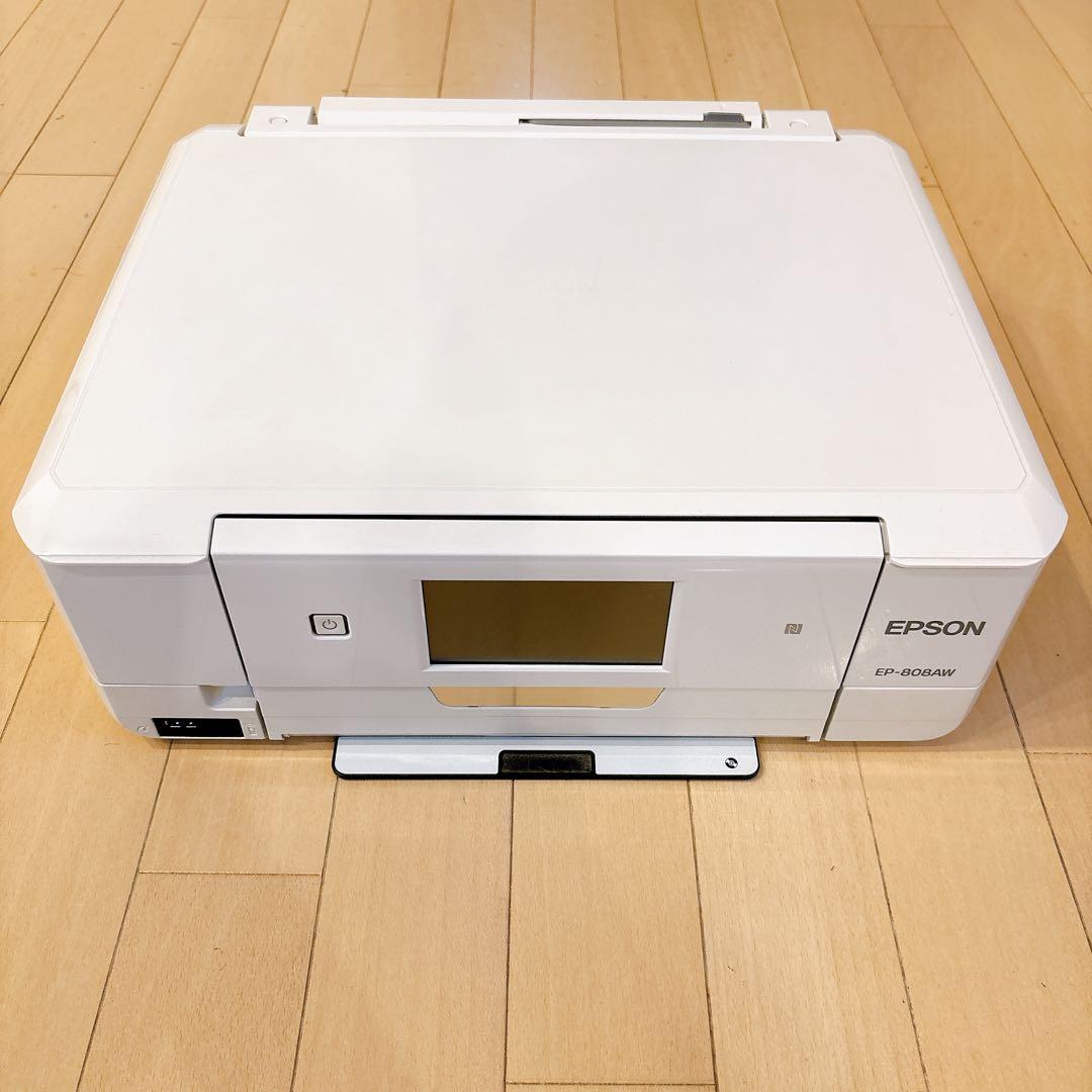 【ジャンク品】EPSON　EP-808AW　プリンター スキャナー 複合機