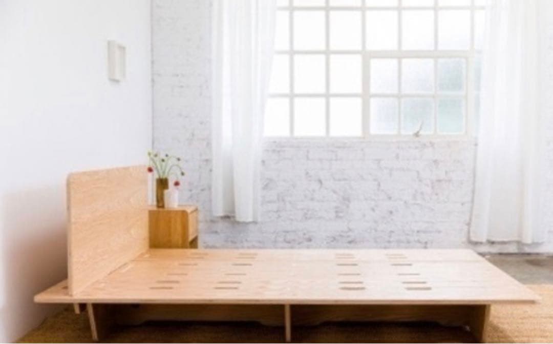 【引き取り限定】コアラベッドフレーム セミダブル