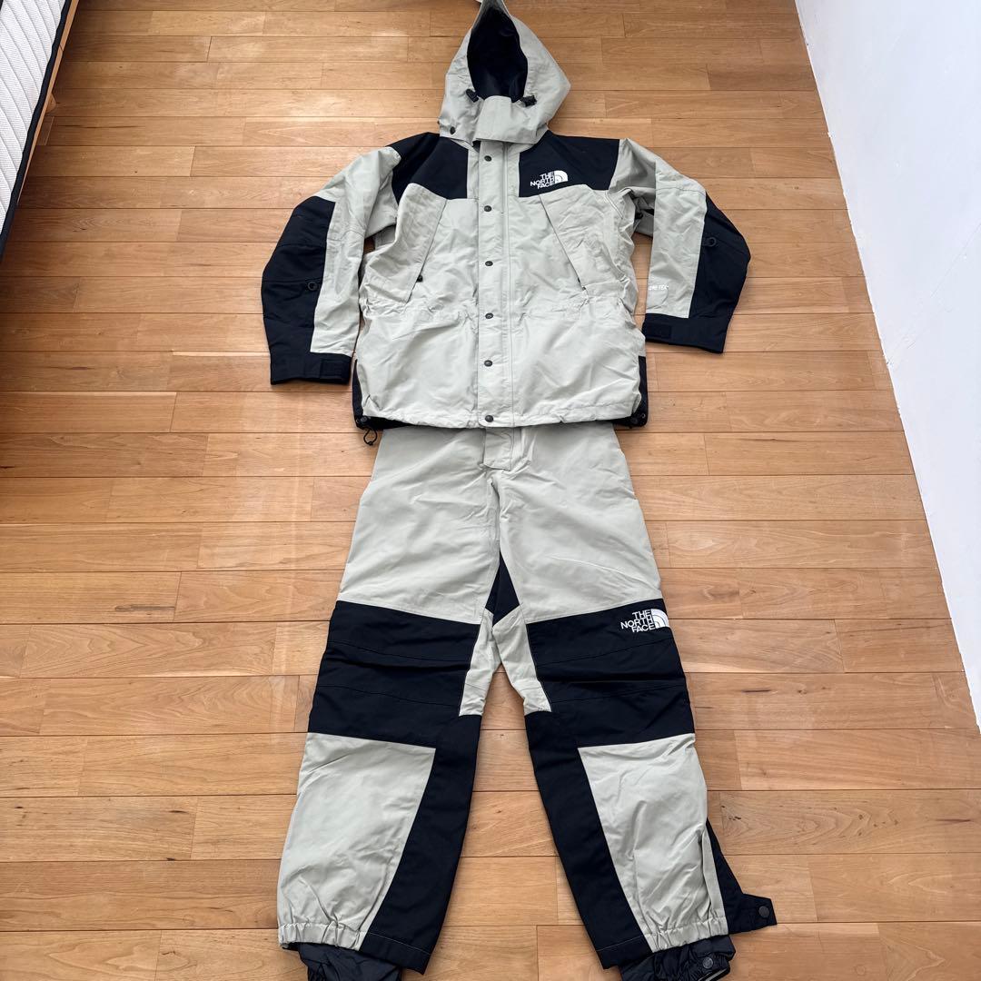 ノースフェイス　GORE-TEX マウンテンジャケット 上下セット　カーキ