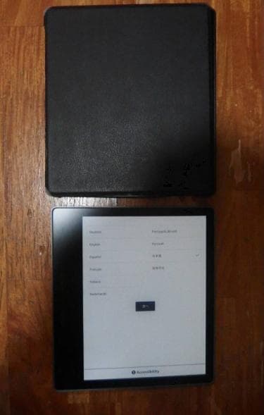 Kindle Oasis 第9世代 32GB Wi-Fi 広告なし　カバー付き