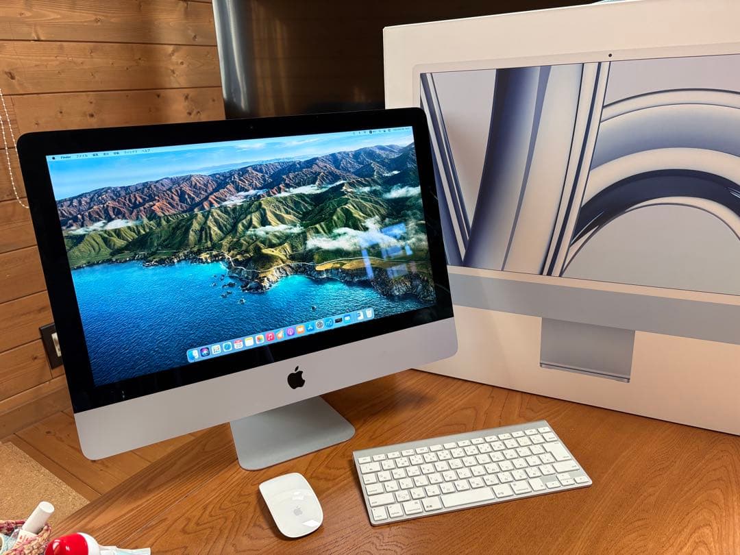 Apple iMac 21.5インチ (2014) 純正キーボード &マウス
