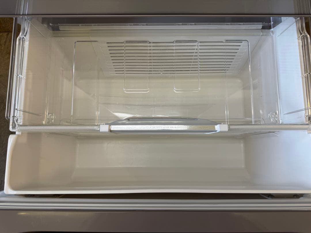 F058 HITACHI 大型冷蔵庫　観音開き　430L 自動製氷