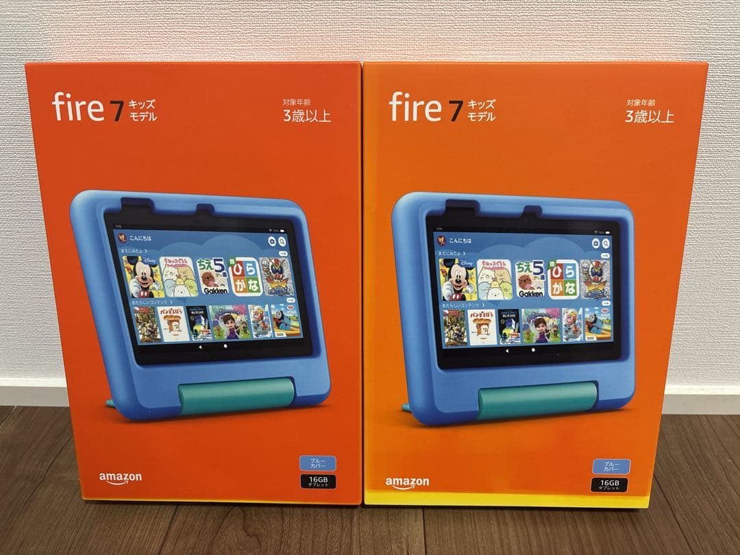 （新品未開封）Fire 7 キッズモデル タブレット 16GB ブルーカラー
