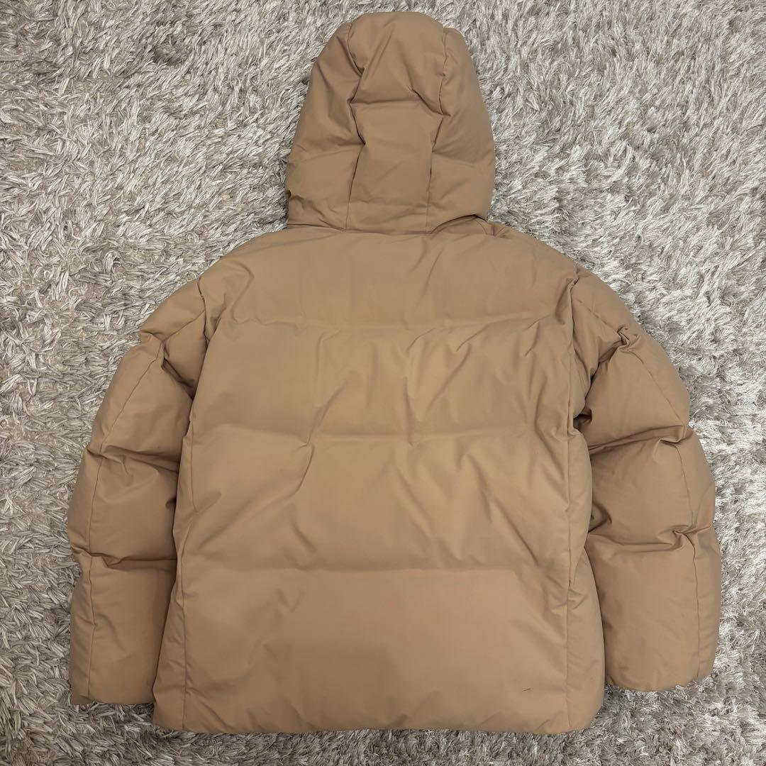 UNIQLOユニクロ シームレスダウンパーカー ベージュ XL レディース