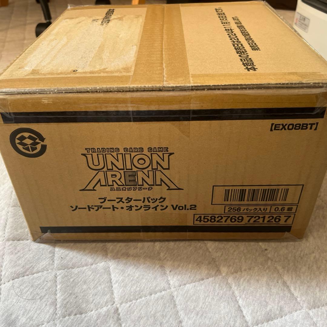 ユニオンアリーナ ソードアート・オンライン Vol.2 　初版　カートン未開封