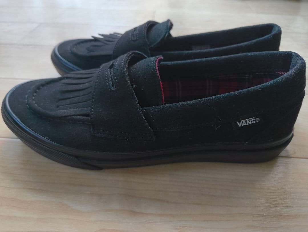 VANS　FUDGE　フリンジ　ローファー　スニーカー　25センチ