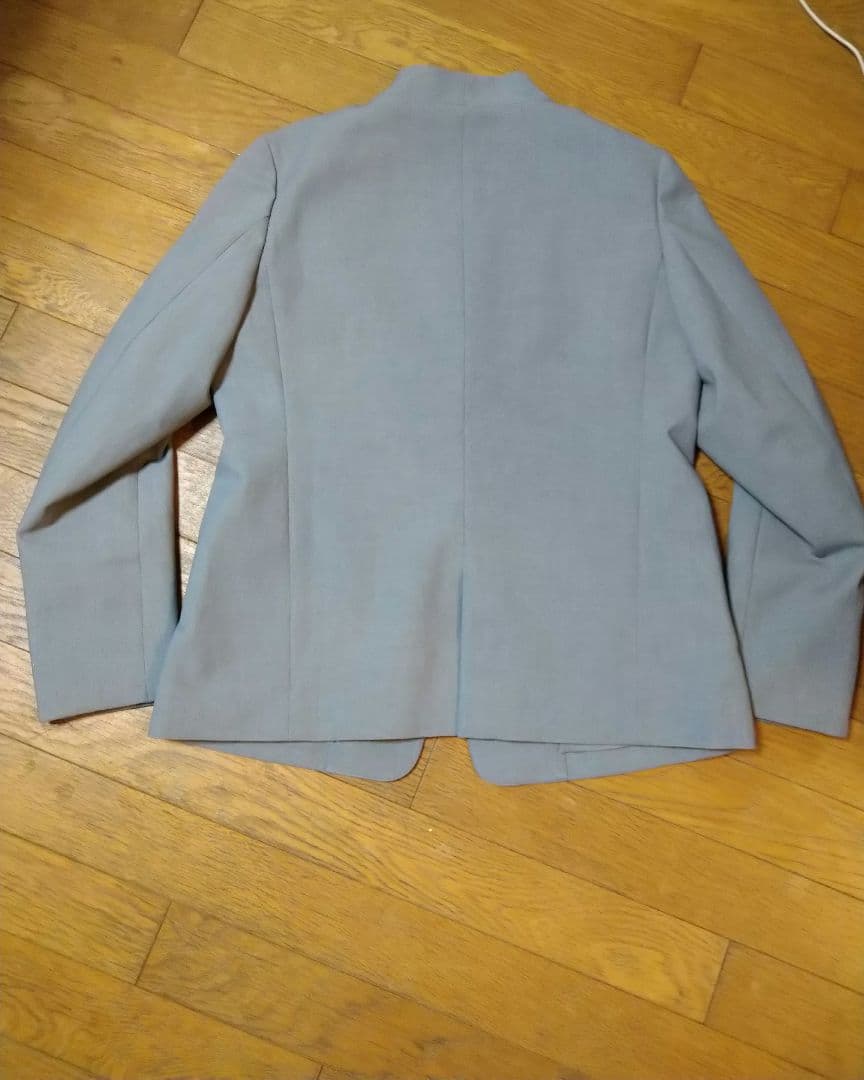 今季PLST　プラステ　セットアップ　ノーカラー　グレー　XLサイズ