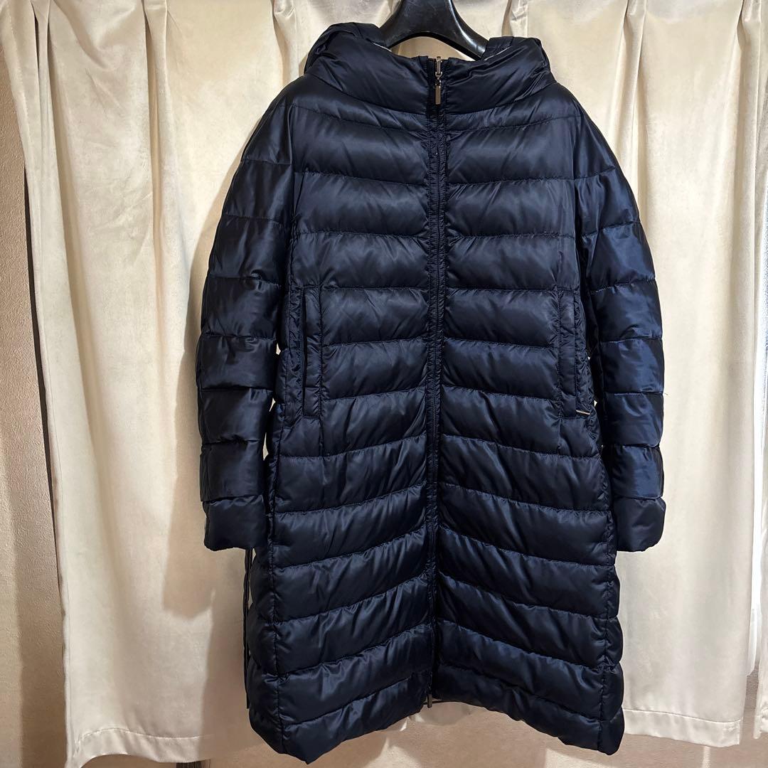 S Max Mara ネイビー ダウンコート　 リバーシブル