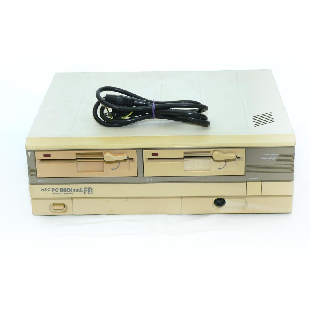 h*2様 NEC PC-8801FR 本体 フルメンテナンス FDD OK 動作