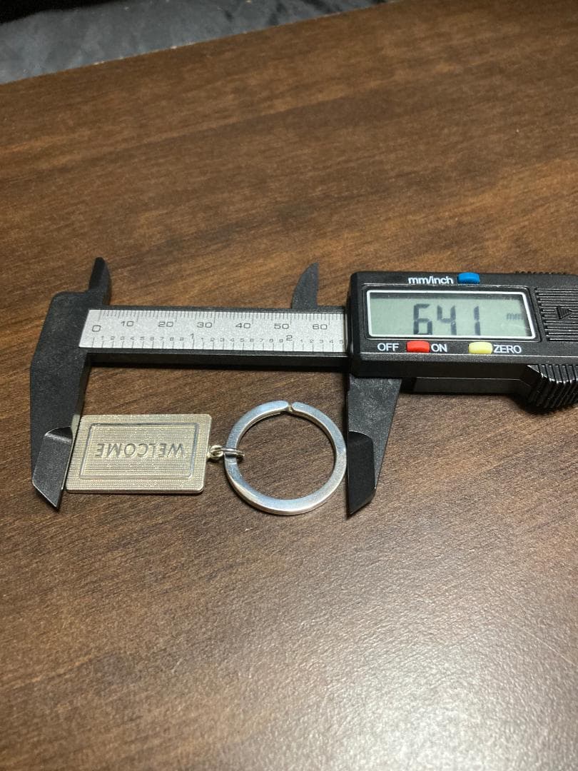 美品 ティファニー ウェルカム キーリング キーホルダー シルバー925