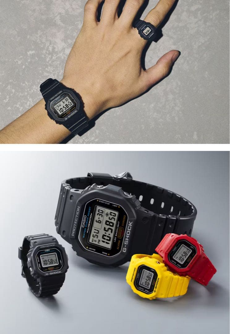 DWN-5600-1JR G-SHOCK nano ブラック