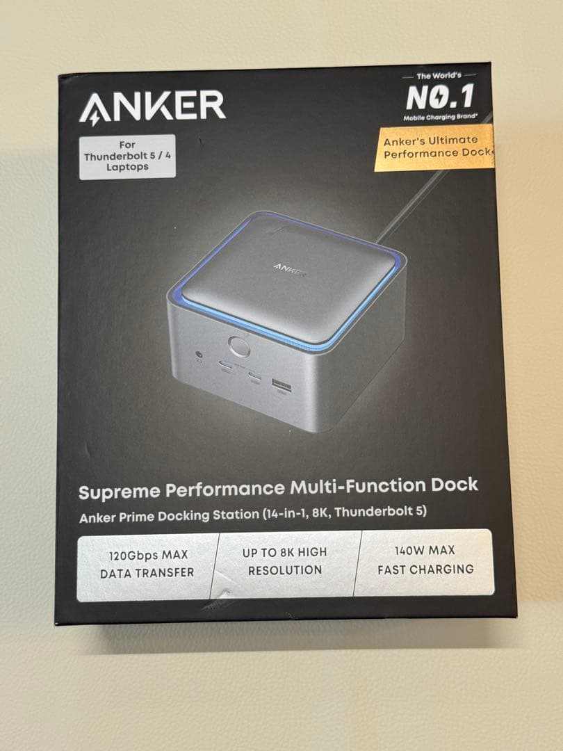 Anker Prime Docking Station 8K対応　未開封