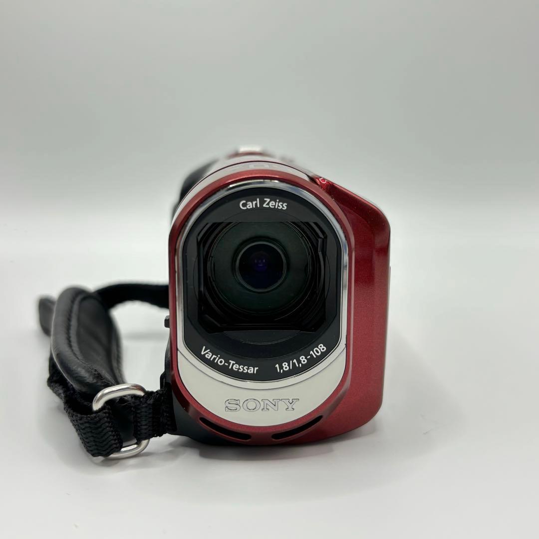 SONY DCR-SX41 ビデオカメラ　ハンディカム　レッド