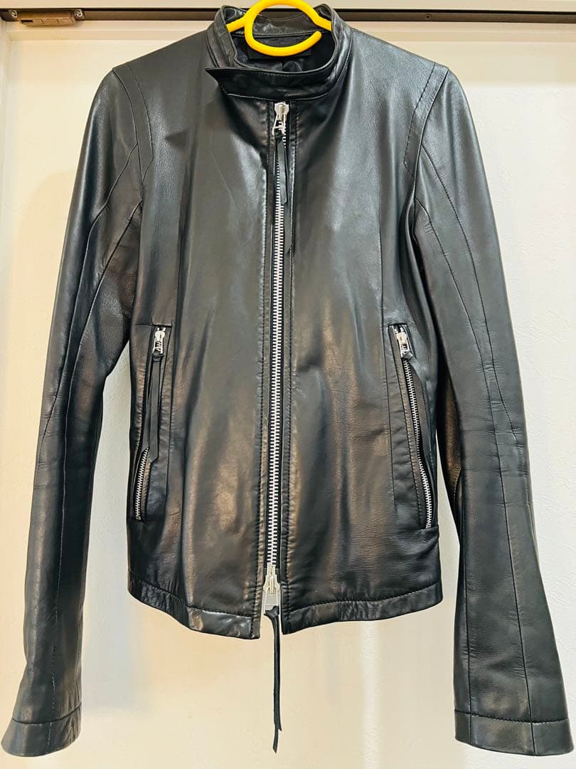 EKAM シングル ライダース ジャケット 羊革 S