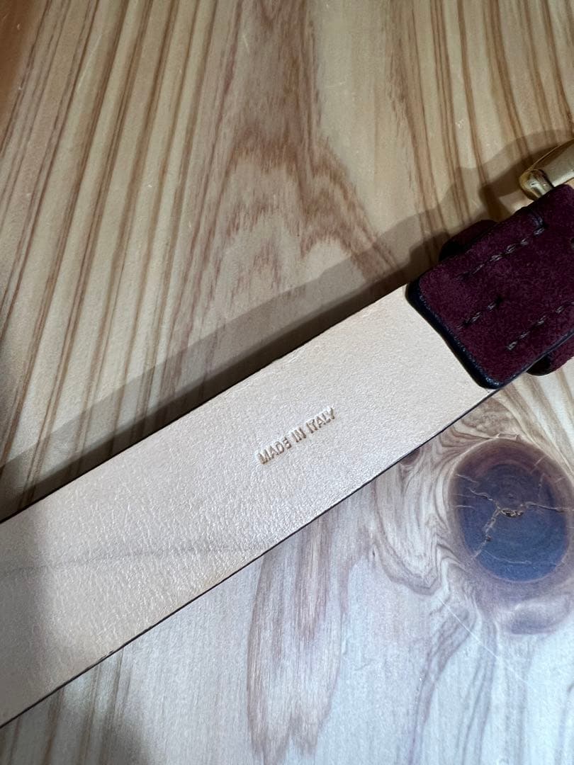 J&M DAVIDSON スエードベルト