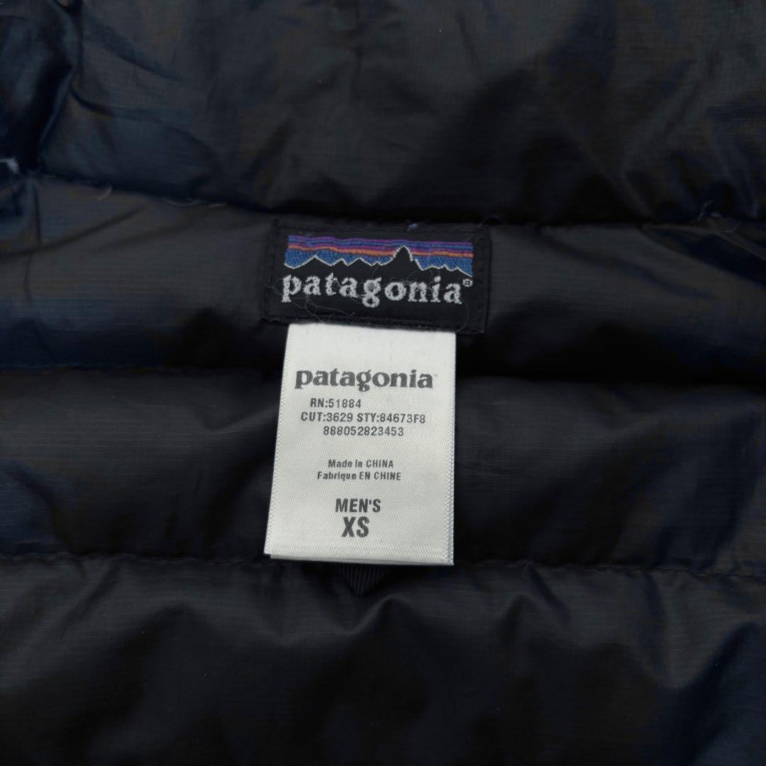 パタゴニア ダウンセーター F8 ダウンジャケット ドローコード ブラック XS
