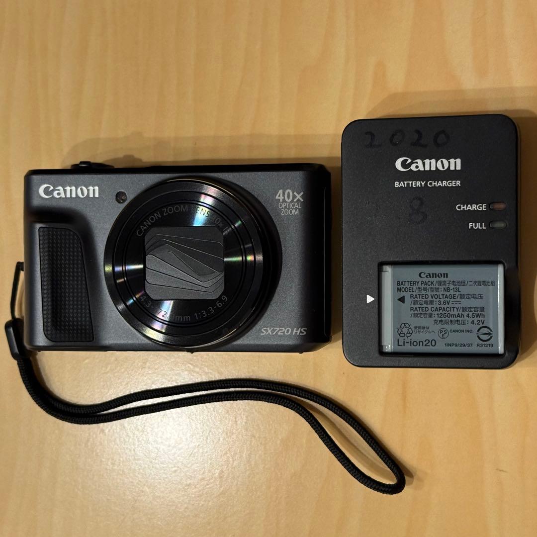 【美品】Canon PowerShot SX720 HS デジカメ