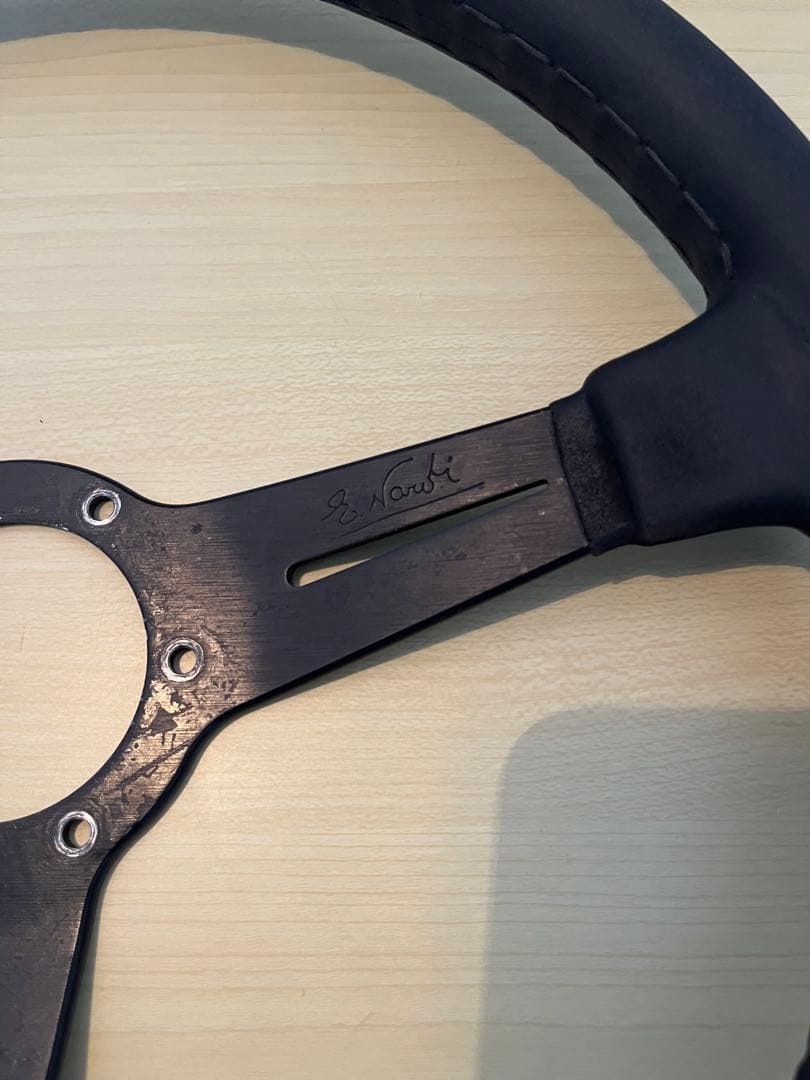 ナルディ 正規品 スエード ステアリング クラシック NARDI 約36パイ