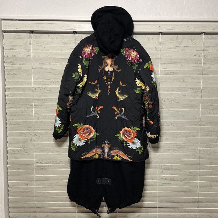 03aw yohji yamamoto POUR HOMME タトゥー コート