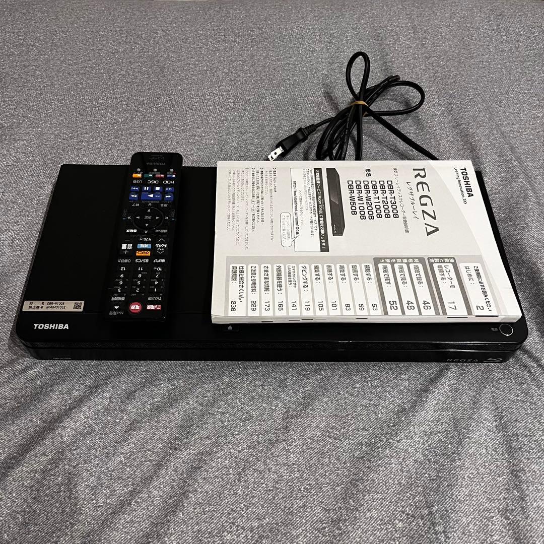 TOSHIBA 東芝 REGZA DBR-W1008 2018