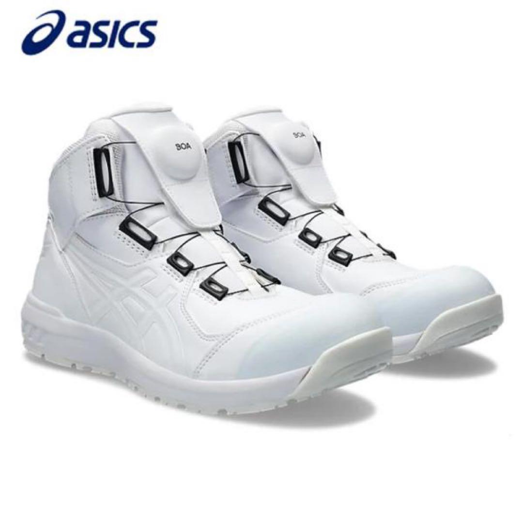 アシックス安全靴 CP304 ホワイト×ホワイト(限定色) 28.0cm BOA