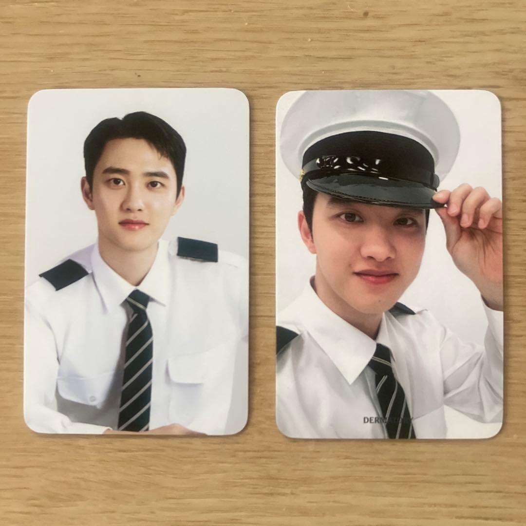 ギョンス ダーマトリー 両面トレカ 2枚セットDERMATORY 制服