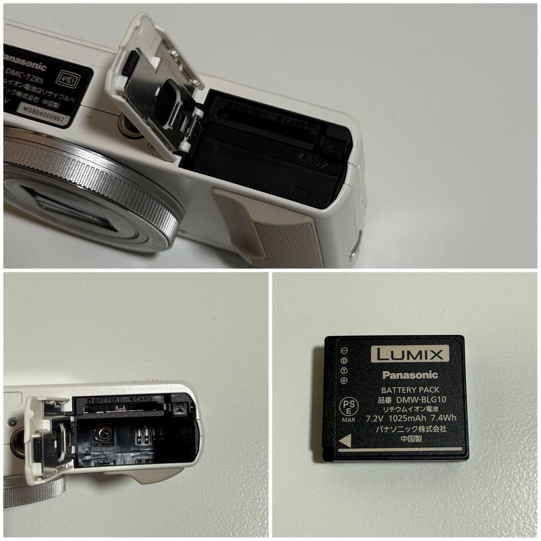 Panasonic LUMIX DMC-TZ85 デジカメ ホワイト LEICA