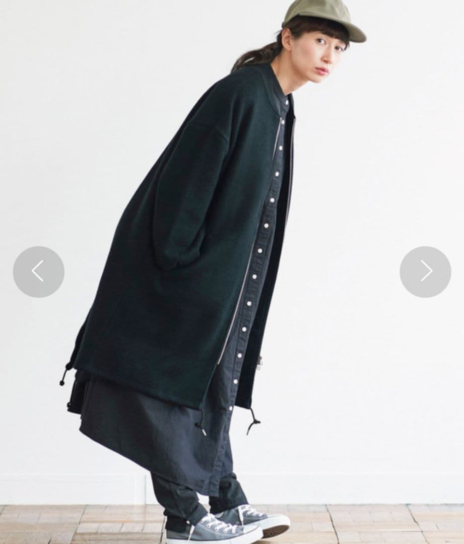 フェリシモ Sunny clouds サニークラウズ フライトモッズコート MP