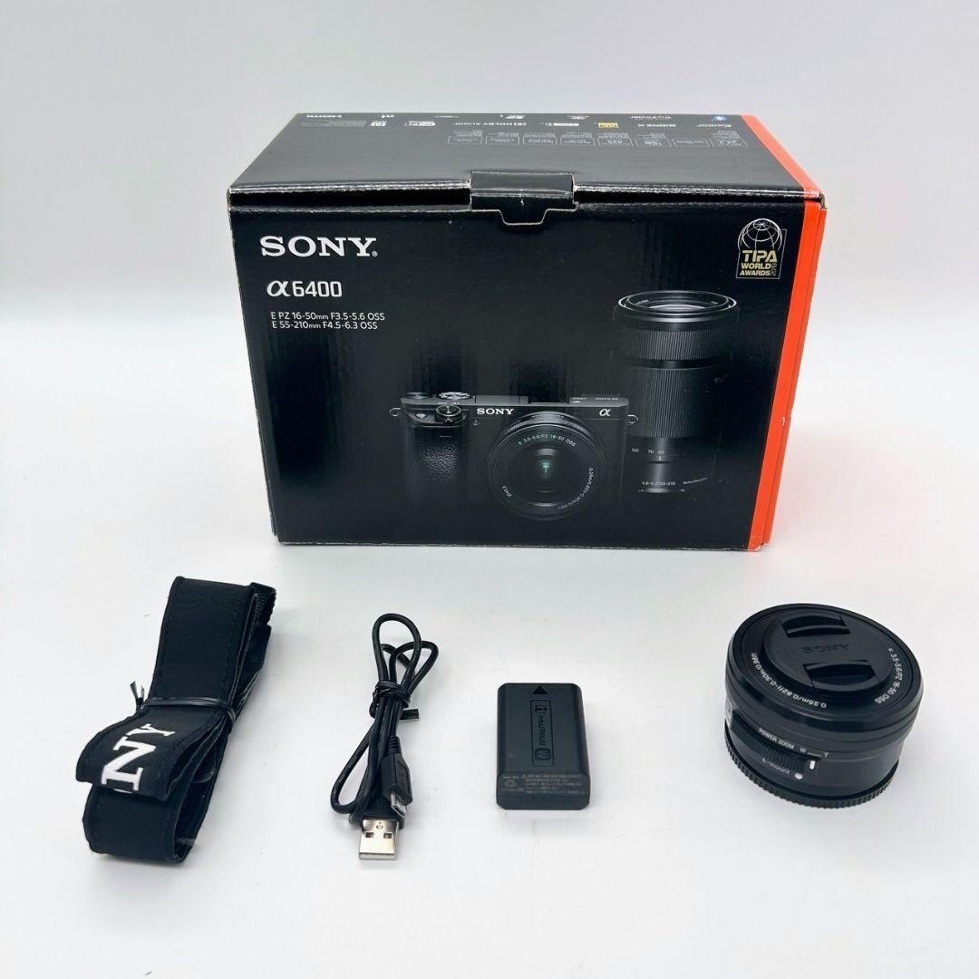 ［889回］ソニー α6400 ミラーレス一眼 パワーズームレンズキット