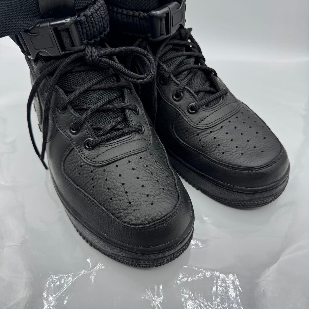 美品 Nike SF Air Force 1 High Triple Black