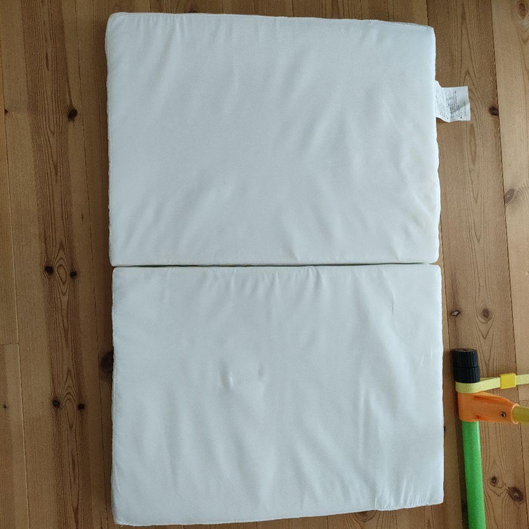 ヤトミ　ミニベビーベッド　布団セット　ホワイト　60×90