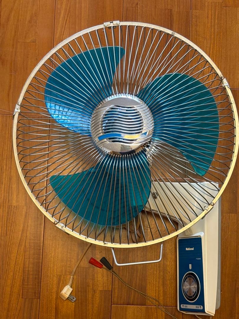 希少!!昭和レトロ!!壁掛け扇風機‼︎ナショナル【Ｆ-G351D】35センチ!!