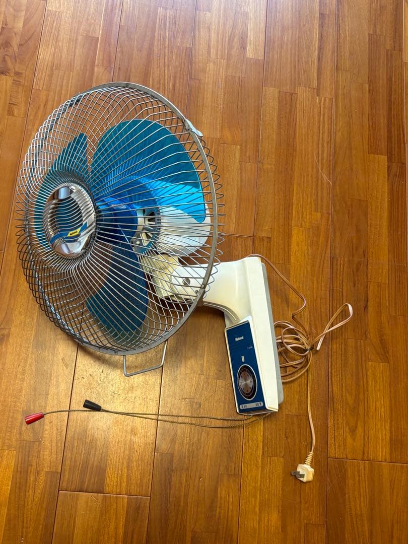 希少!!昭和レトロ!!壁掛け扇風機‼︎ナショナル【Ｆ-G351D】35センチ!!