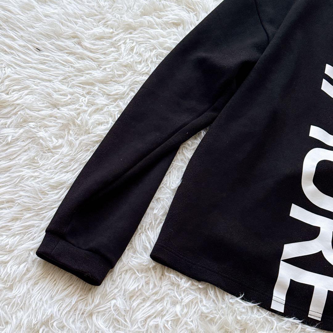 XLサイズ✨1PIU1UGUALE3 ロゴパーカー フーディ フルジップ 黒