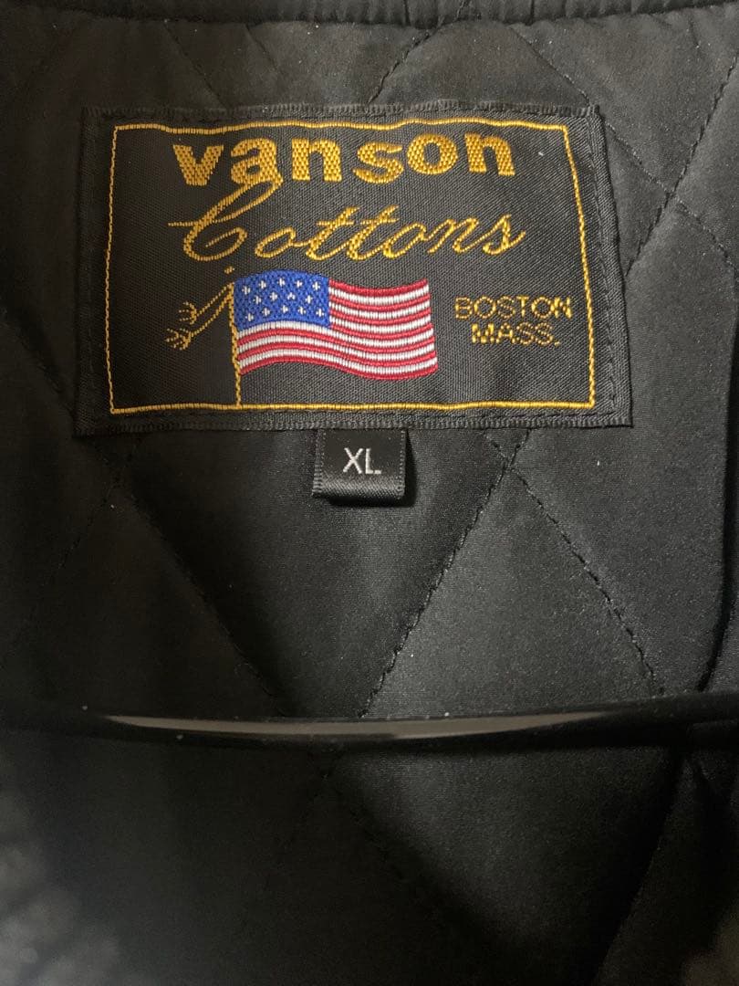 vanson ボーン刺繍ベロアジャケット XL