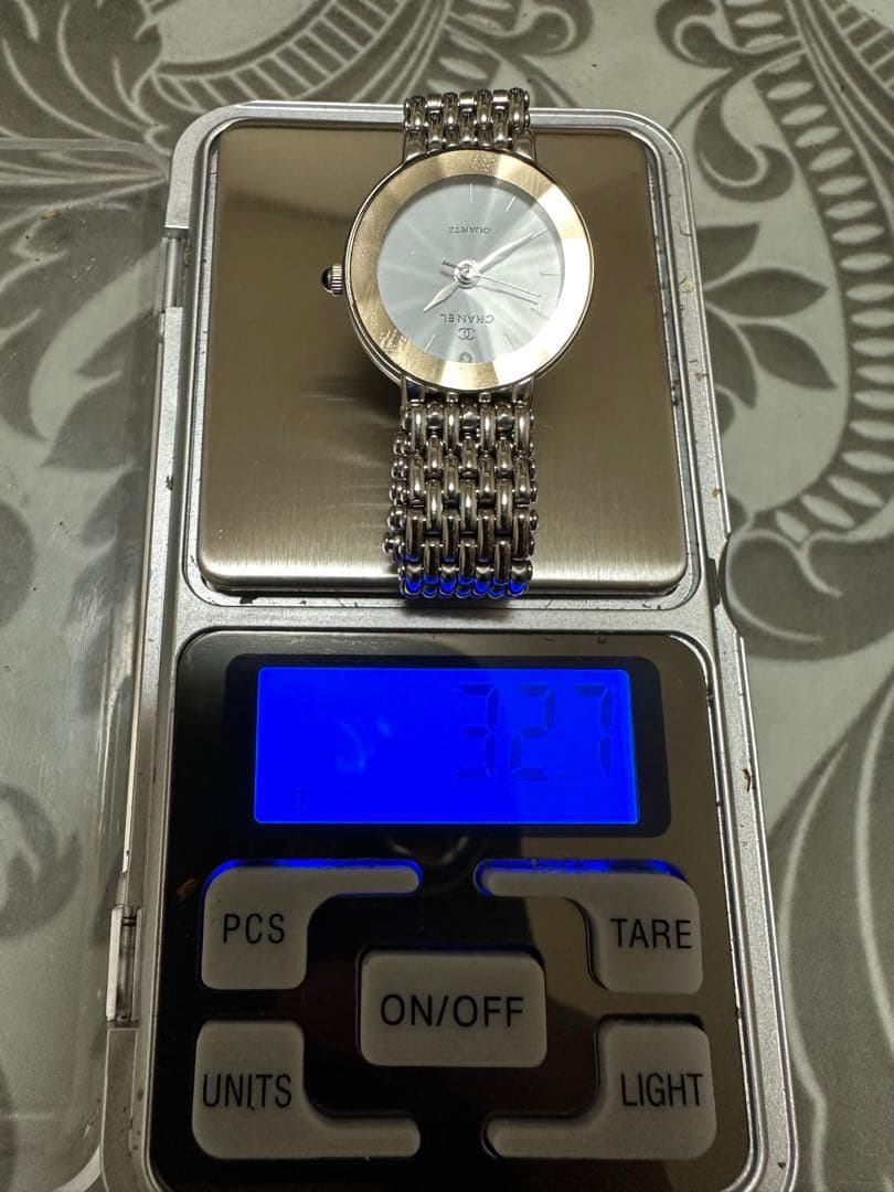 CHANEL クォーツ 腕時計 シルバー